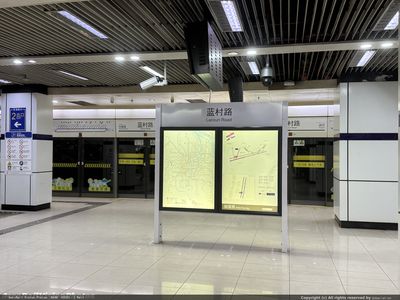 蓝村路站
