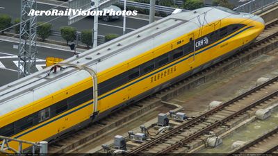 CRH380AJ0203进徐州东站7道办客