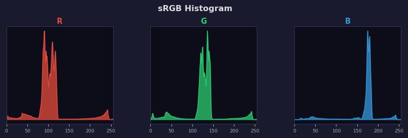 sRGB色图